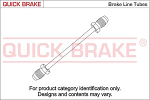 Bromsledningar, Fram, Framaxel mitten, Höger bak, Höger fram, Mitt till höger, Mitt till vänster, Vänster bak, Vänster fram, passar mång