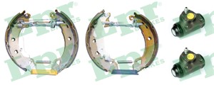 Bromsbackar, sats, Bakaxel, FIAT BRAVA, BRAVO I, MAREA, MAREA Weekend, LANCIA DELTA II, 9947106, 9950814