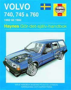Haynes Reparationshandbok, Volvo 740, 745 & 760, Universal