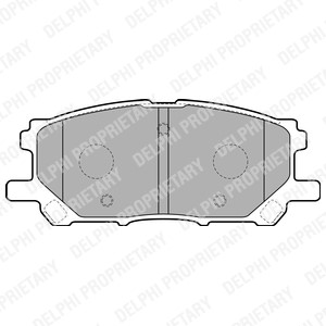 Bromsbeläggsats, Framaxel, LEXUS RX, TOYOTA HIGHLANDER / KLUGER, 044650W070, 04465-0W070, 0446548080, 04465-48080, 0446548100, 04465-481
