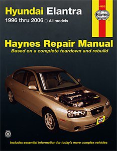 Haynes Reparationshandbok, Hyundai Elantra, Universal