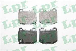 Bromsbeläggsats, Bakaxel, MITSUBISHI,NISSAN,SUBARU, 26696FE000, 26696FE001, 26696FE080, 44060CD094, 4605A050, D40F0CD01B, D40F0CD026, MR