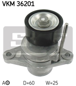 Spännrulle, flerspårsrem, DACIA,LADA,RENAULT, 11 75 027 81R, 82 00 933 753