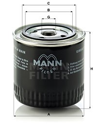 Oljefilter, PORSCHE,VW, 021 115 351 A, 021.115.351 A, 1109 C0, 1498 022, 5000 185