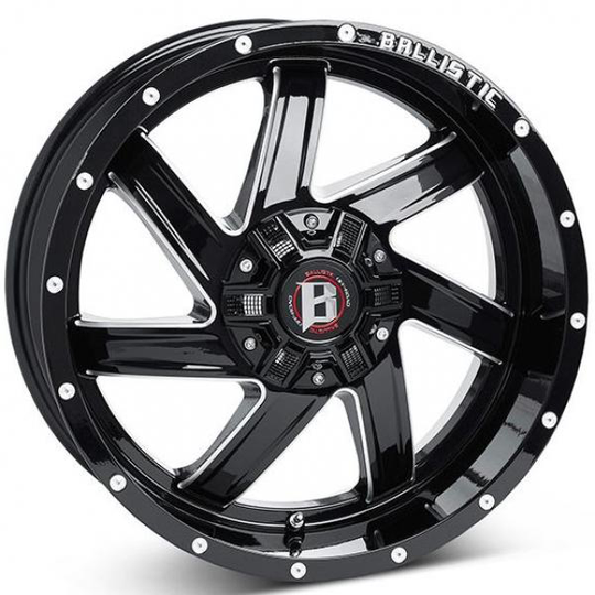 Ballistic Guillotine Black 9/17 6/135 ET12 B106.1