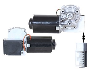 Torkarmotor, Fram, ALFA ROMEO 156, 156 Sportwagon, FIAT MAREA, MAREA Weekend, 9948349, 9948649, 9951136