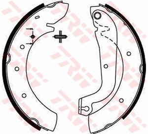 Bromsbackar, sats, Bakaxel, CITROËN,FIAT,PEUGEOT, 009941210, 009943935, 4241 59, 4241 H9, 9940553, 9940559, 9941210, 9943935, 9946561