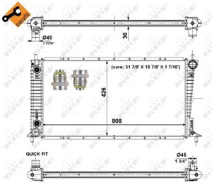 Kylare, motorkylning, FORD USA EXPEDITION, F75H8005JB, F75H8005KB, F75H8005LB