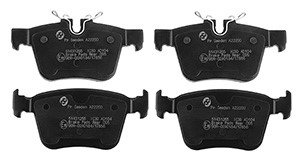 Bromsbeläggsats, Bak, JAGUAR,LAND ROVER,VOLVO, 31445621, 31445622, 31471265, 31471266, LR061385, T2H7439, T2H9989