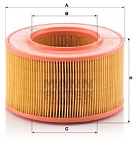 Luftfilter, AUSTIN,SAAB,VW, 0192585, 025 129 620 A, 025 129 620, 192585, 4023420