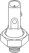 Varningsswitch, oljetryck, AUDI,FORD,PORSCHE,SEAT,SKODA,VW, 038 919 081B, 038 919 081F, 038 919 081G, 038 919 081M, 06A 919 081, 1 100 7