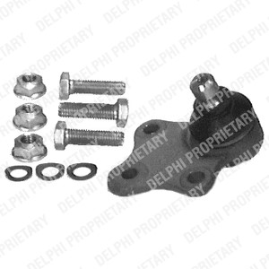 Kulled / Spindelled, Framaxel, Ytter, Höger, Nedre, Vänster, CITROËN,PEUGEOT, 3640.38, 3640.42, 3640.43, 95668512PO, 95668513, 96025445,