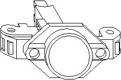 Generatorregulator, MERCEDES-BENZ, 002 154 92 06, A002 154 92 06