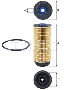 Bränslefilter, IVECO, 42566526, 500054702, 500086009, 5801354114, MK667920