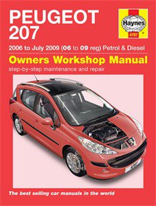 Haynes Reparationshandbok, Peugeot 207 Petrol & Diesel, Universal