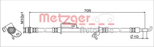 Bromsslang, framaxel höger, LEXUS NX, TOYOTA RAV 4 IV, 9094702G85, 90947-02G85