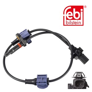ABS-givare, Sensor, hjulvarvtal, Bakaxel vänster, HONDA CR-V III, 57475-SWA-003, 57475-SWA-013