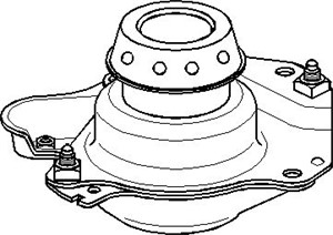 Bussning, manuell växellåda, Vänster, SEAT AROSA, VW LUPO I, POLO, POLO III, 6N0 199 555E, 6N0 199 555G