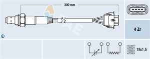 Lambdasond, Bak, OPEL,SAAB,VAUXHALL, 855361, 855389, 91 58 718, 9158718