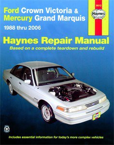 Haynes Reparationshandbok, Ford Crown Victoria Grand Marquis, Universal