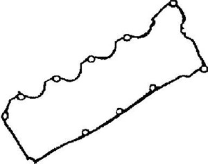 Packning, vippkåpa, MERCEDES-BENZ A-KLASS [W168], VANEO [414], 166 018 00 80