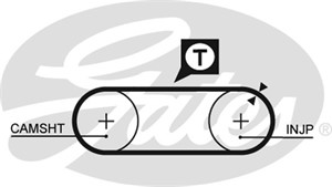Kamrem, AUDI,VOLVO,VW, 1257237, 31 22 6 750 217, 31226750217, 6 750 217, 6750217