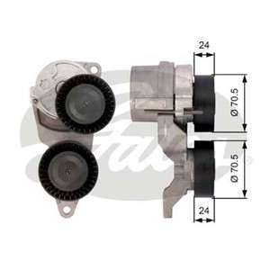 Spännrulle, flerspårsrem, VOLVO S60 I, S80 I, V70 II, XC70 CROSS COUNTRY I, XC90 I, 30757282, 31251251
