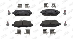 Bromsbeläggsats, Bakaxel, FIAT 500X, JEEP RENEGADE SUV, 68263132AA, 77367145, 77367417