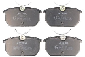 Bromsbeläggsats, Bakaxel, ALFA ROMEO,FIAT,LANCIA, 0060765020, 0060777601, 0060945821, 0060950479, 009945823, 60765020, 60777601, 6677601
