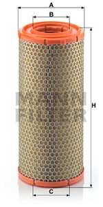 Luftfilter, IVECO DAILY Buss II, DAILY Flak/chassi II, DAILY Skåp II, DAILY Tipp II, 190 8233, 190 8868, 500055021