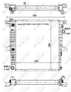 Kylare, motorkylning, FORD USA EXPLORER, F87H8005KA
