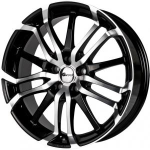 Brock B26 Black Polished 8x18 5/112 ET42 B66.6