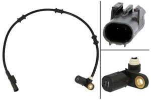 ABS-givare, Sensor, hjulvarvtal, Bakaxel vänster, MERCEDES-BENZ M-KLASS [W163], 163 540 10 17, 1635401017, A163 540 10 17, A1635401017