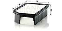 Luftfilter, HYUNDAI i20 I, i20 ACTIVE, ix20, KIA SOUL I, VENGA, VENGA Hatchback Van, 28113-1J000, 28113-1P000, 28113-2K000