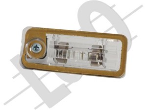 Belysning, registreringsskylt, Tvåsidig, AUDI A6 C5 Avant, 4B9 943 021