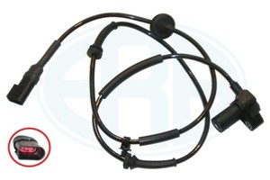 ABS-givare, Sensor, hjulvarvtal, Fram, höger eller vänster, FORD TRANSIT Buss, TRANSIT Flak/chassi, TRANSIT Skåp, 4042001, 4099156, 4446