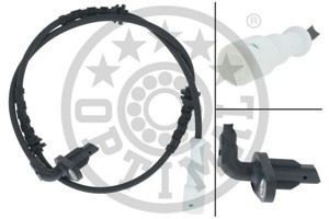 ABS-givare, Sensor, hjulvarvtal, Bakaxel, Vänster, RENAULT CLIO II, CLIO Skåp/halvkombi II, THALIA I, THALIA II, 47 90 065 54R, 60 40 00