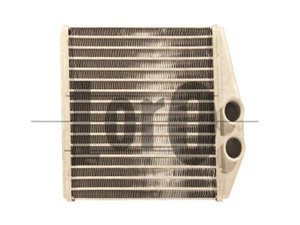 Värmeväxlare, kupévärme, CADILLAC,FIAT,OPEL,SAAB, 1618260, 77363732, 93171801, 93171816