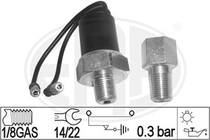 Varningsswitch, oljetryck, ISUZU IMPULSE, MIDI Buss, MIDI Skåp, TROOPER Terrängbil öppen I, OPEL CAMPO, 12 52 511, 125251194024166, 8-94