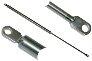 Gasfjäder, motorhuv, AUDI 80 B4 Avant, 80 B4 Sedan, CABRIOLET B3, COUPE B3, 8A0823360A