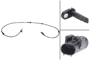 ABS-givare, Sensor, hjulvarvtal, Bakaxel, FIAT DUCATO Buss, DUCATO Flak/chassi, DUCATO Skåp, 51764254, 51782787, 51801310