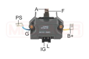 Generatorregulator, CITROËN,PEUGEOT,RENAULT,TALBOT,VOLVO, 77 00 754 852, 77 01 352 054, 77 01 499 446