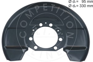 Bromssköld, Framaxel, OPEL SIGNUM Halvkombi, VECTRA C, VECTRA C GTS, VECTRA C Kombi, SAAB 9-3, 9-3 Cabriolet, 9-3 Kombi, 05 43 095, 12 7