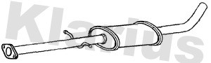 Mittenljuddämpare, HYUNDAI i30, i30 Kombi, KIA CEE'D Halvkombi, CEE'D SW, 287001H000, 287002R000