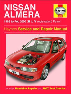 Haynes Reparationshandbok, Nissan Almera Petrol, Universal