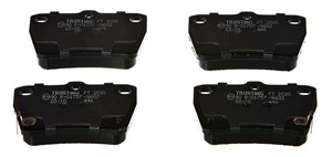 Bromsbeläggsats, Bakaxel, TOYOTA RAV 4 II, 0446642010, 0446642020, 0446642030, 0446642040, 0446642050, 04466YZZD3, 720060008, T113502080