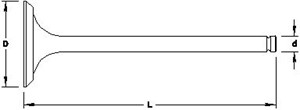 Avgasventil, MERCEDES-BENZ, 601 050 19 27, 601 050 21 27, 601 050 23 27, 601 050 28 27, A601 050 19 27, A601 050 21 27, A601 050 23 27,