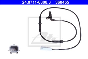 ABS-givare, Sensor, hjulvarvtal, Bakaxel vänster, DACIA,RENAULT, 47 90 037 53R