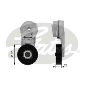 Spännrulle, flerspårsrem, ALFA ROMEO,CADILLAC,CHEVROLET,FIAT,OPEL,SAAB,VAUXHALL, 24426540, 24430296, 614531, 614533, 71739304, 90537585