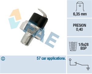 Varningsswitch, oljetryck, HYUNDAI,MITSUBISHI, 1258A003, 1258A005, 94750-31000, 94750-35010, 94750-35020, 94750-35030, AAE83 18501, MD-1